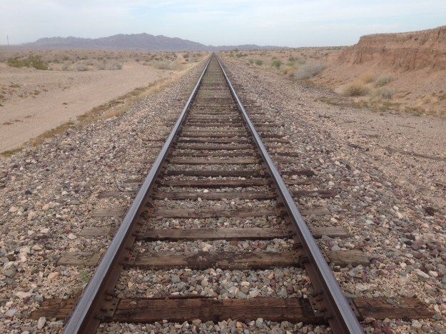 Walking three miles of track to beat trafic