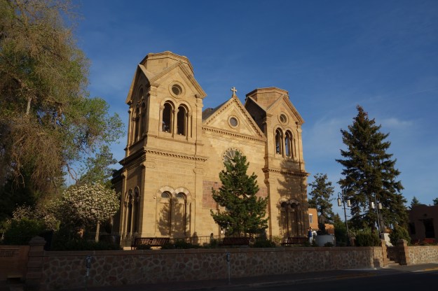 Sunday at Saint Francis Cathedral in Santa Fe
