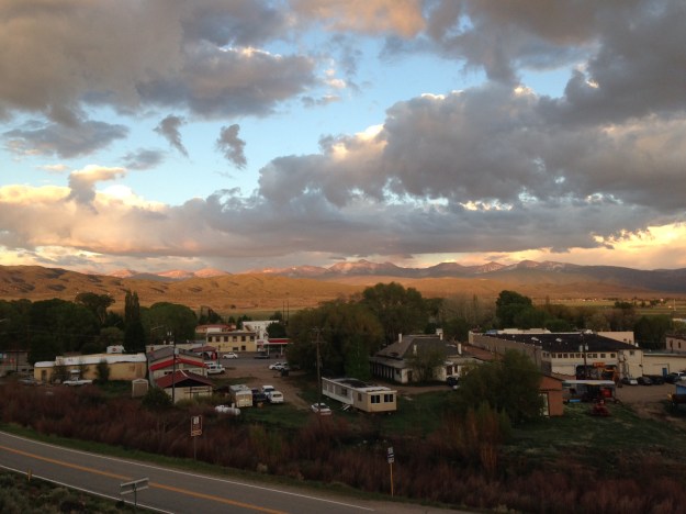 Sunset over San Luis