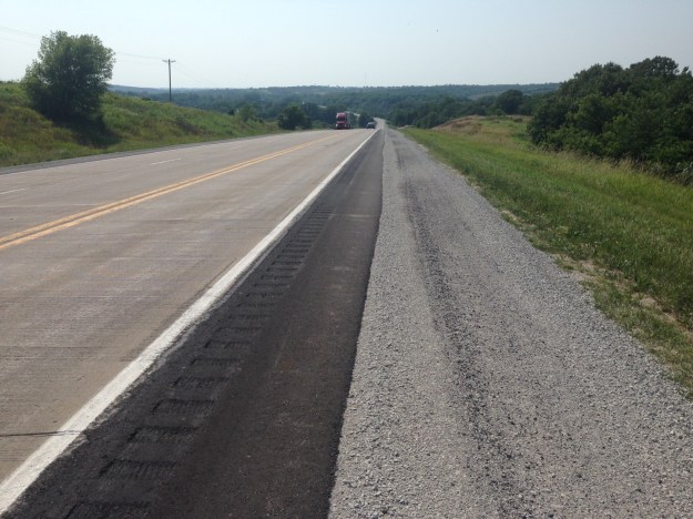 Difference between a good days walk and a bad one. Asphalt and gravel