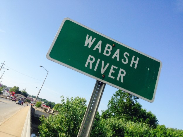 The river that heads every direction in Indiana