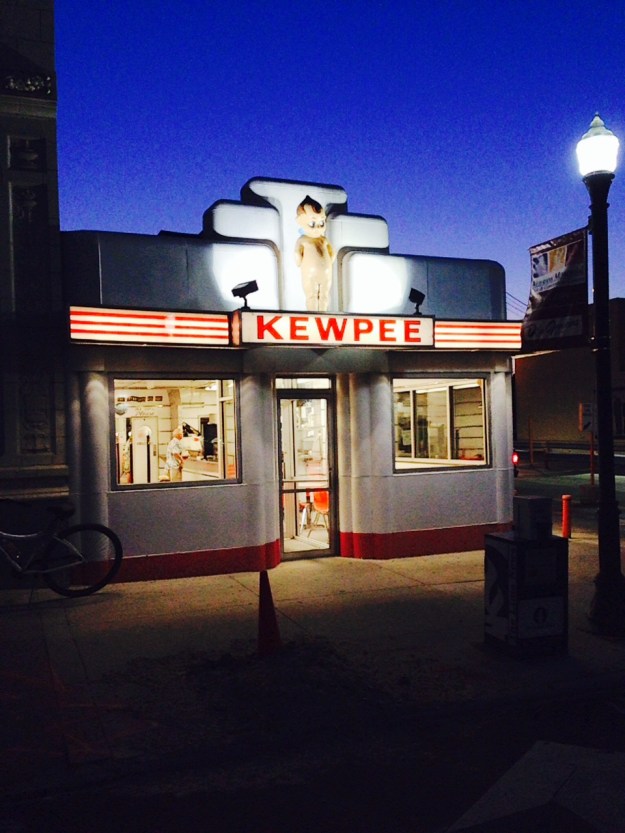 Kewpee's hamburger stand in Lima Ohio