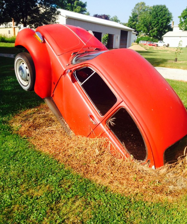Unique yard ornamentation