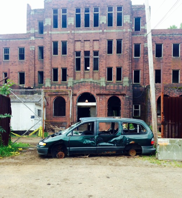 A shell from another time in Canton Ohio