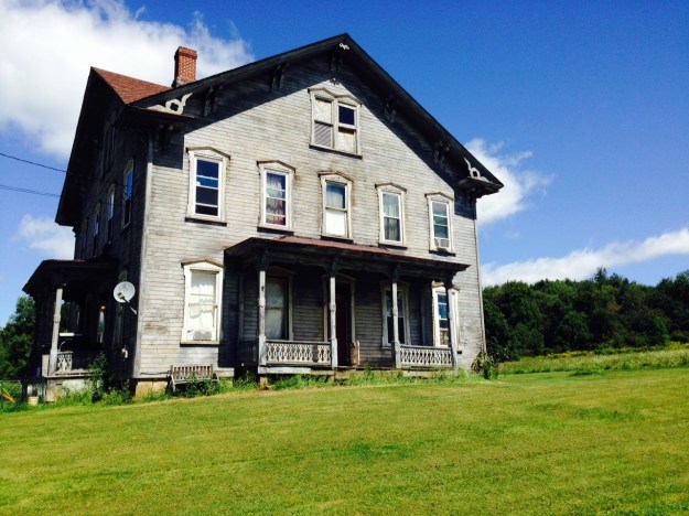 Typical Farmhouse on a hill
